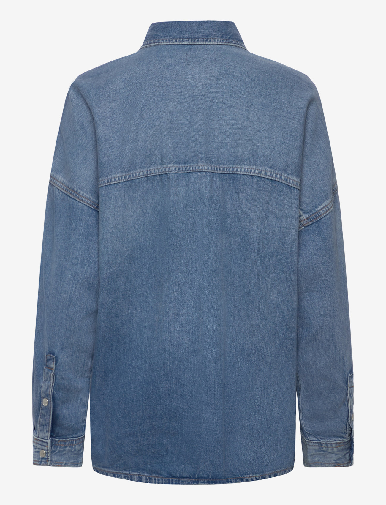 Calvin Klein Jeans - RELAXED LINEN DENIM SHIRT DAYTON - langærmede skjorter - daytona - 1