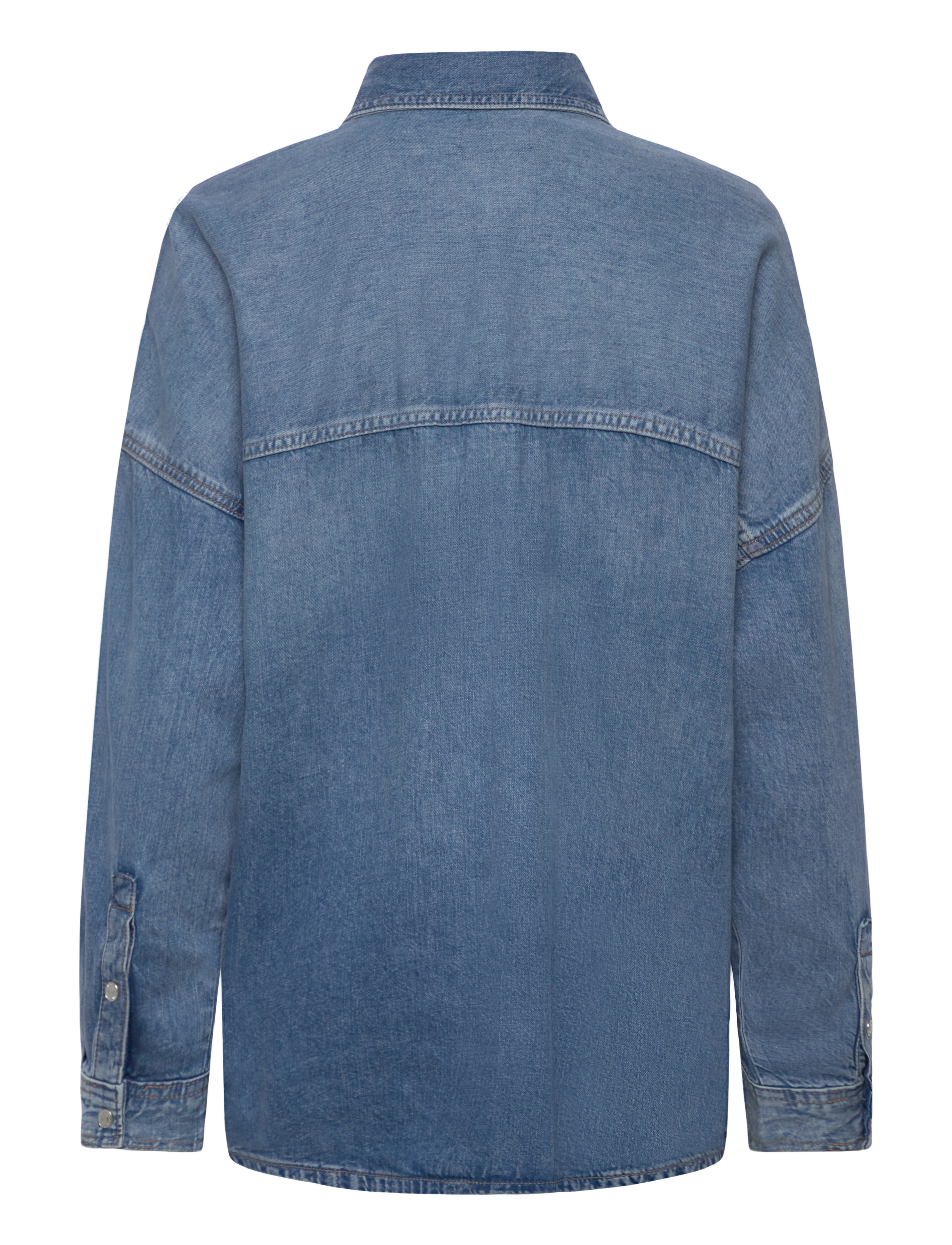 Calvin Klein Jeans - RELAXED LINEN DENIM SHIRT DAYTON - chemises à manches longues - daytona - 1