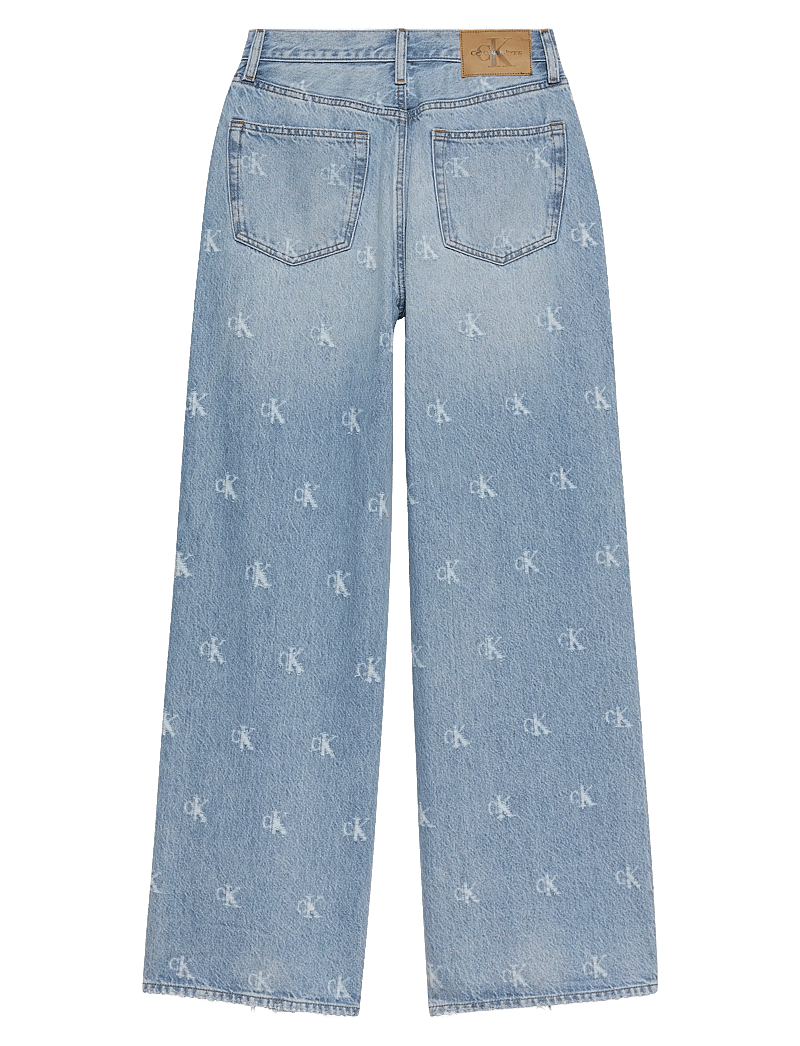 Calvin Klein Jeans - THE WIDE LEG CK DISTRESSED INDIG - vida jeans - ck distressed indigo - 2