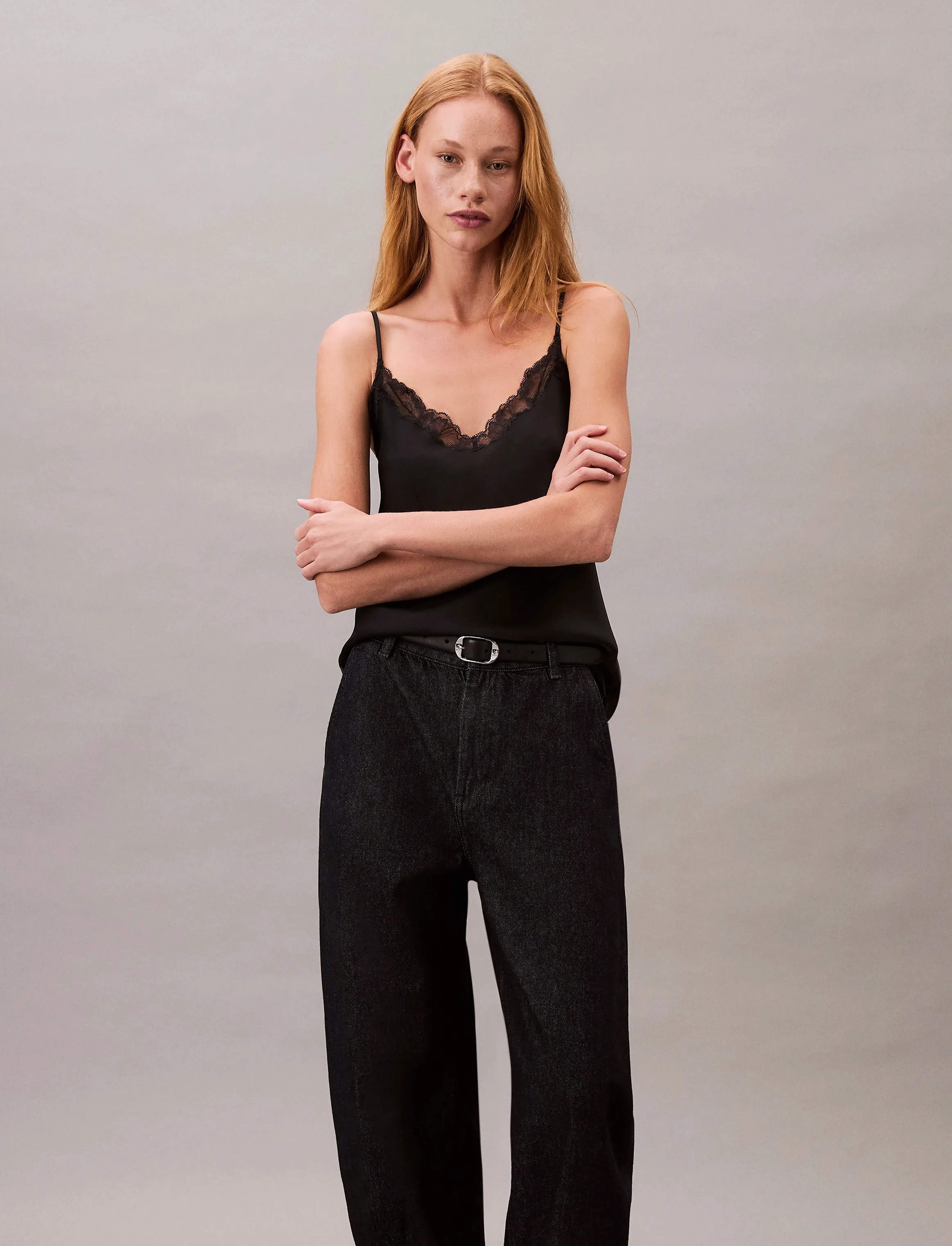 Calvin Klein Jeans - TROUSER BARREL CK RINSE - statinės formos džinsai - ck rinse indigo - 3
