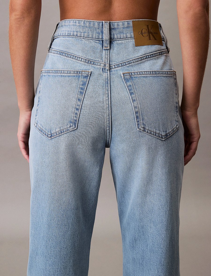 Calvin Klein Jeans - HIGH RISE STRAIGHT LT CAPE - raka jeans - light cape - 4