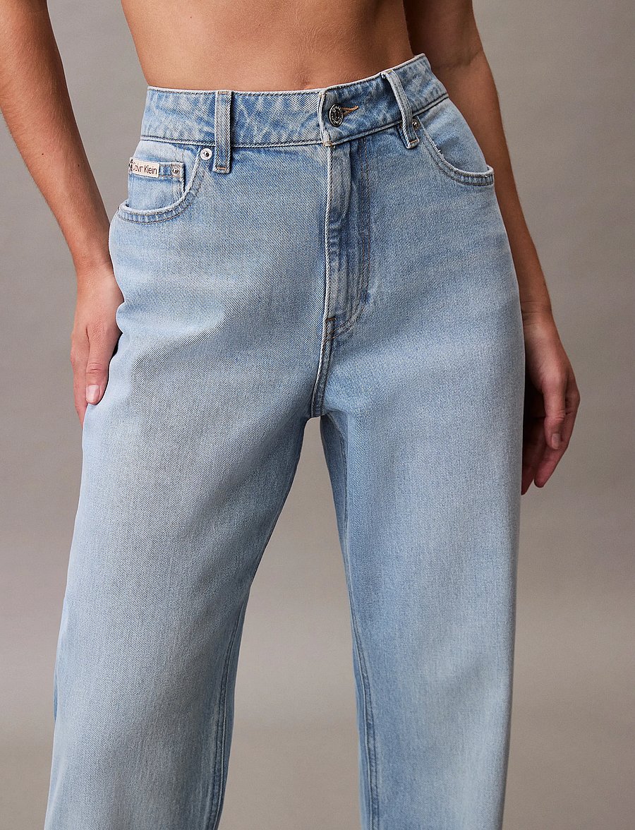 Calvin Klein Jeans - HIGH RISE STRAIGHT LT CAPE - raka jeans - light cape - 5