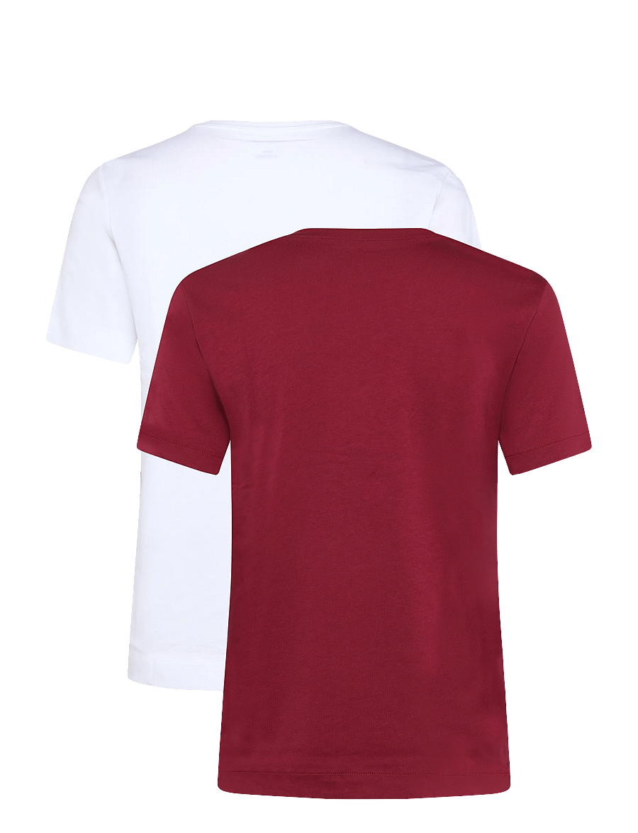 Calvin Klein Jeans - MONOLOGO CN 2 PACK TEE - t-särgid - bright white rhododendron - 2