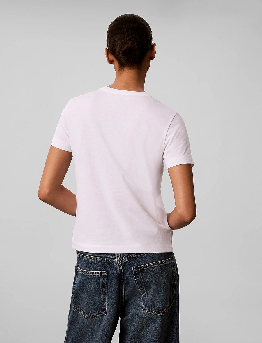 Calvin Klein Jeans - MONOLOGO CN 2 PACK TEE - t-särgid - bright white rhododendron - 3