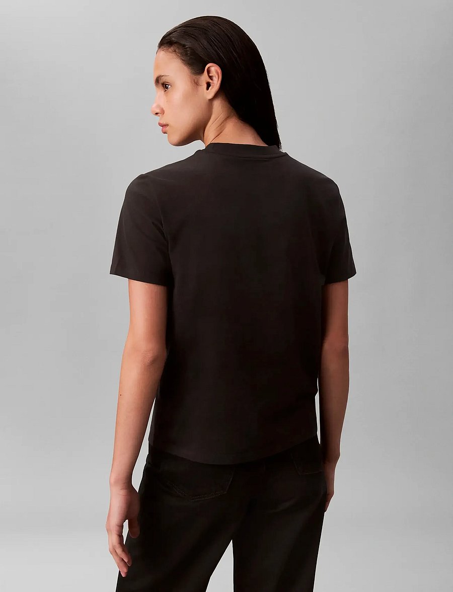 Calvin Klein Jeans - MONOLOGO CN 2 PACK TEE - t-särgid - black w white - 4