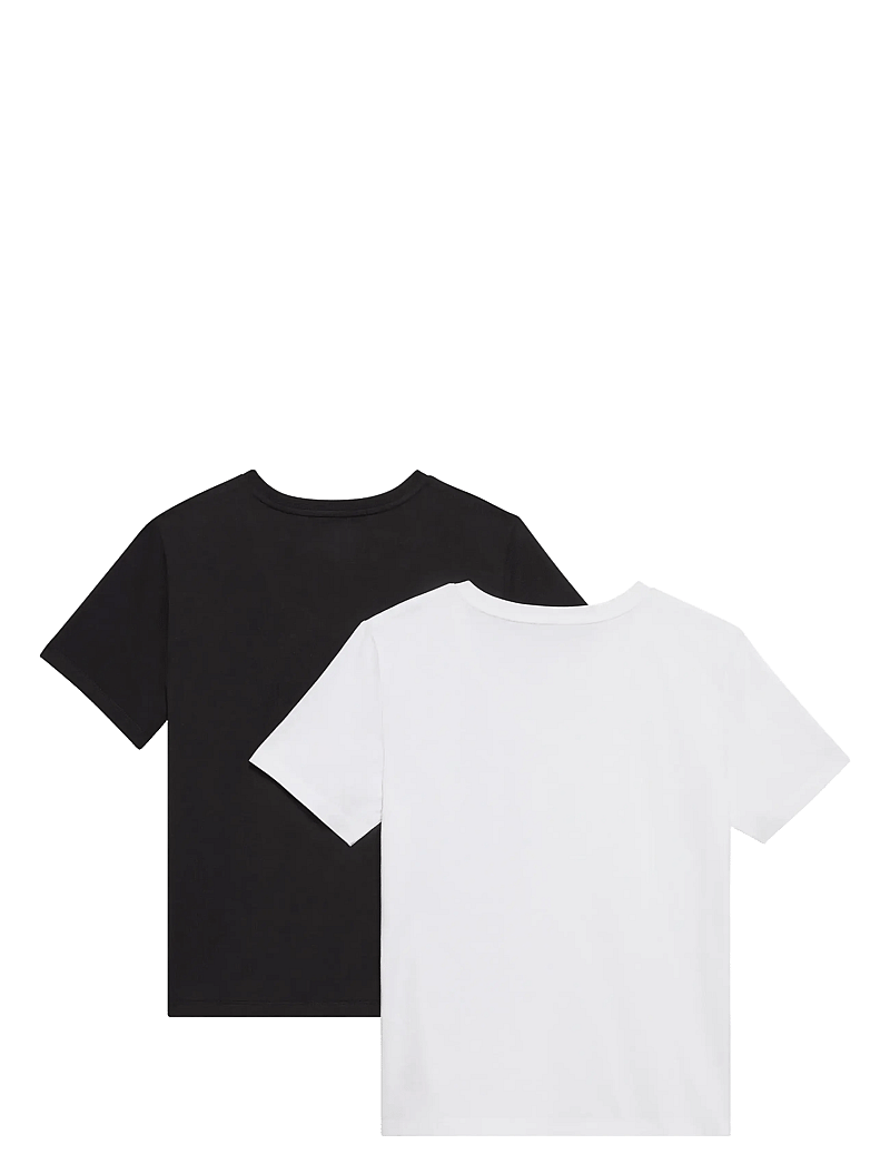 Calvin Klein Jeans - MONOLOGO VNK 2PACK TEE - t-särgid - black bright white - 2