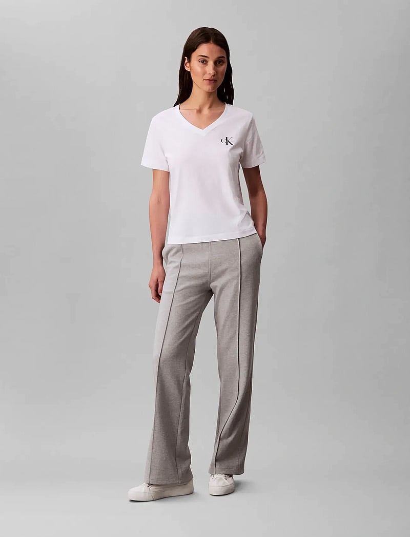 Calvin Klein Jeans - MONOLOGO VNK 2PACK TEE - t-särgid - black bright white - 3