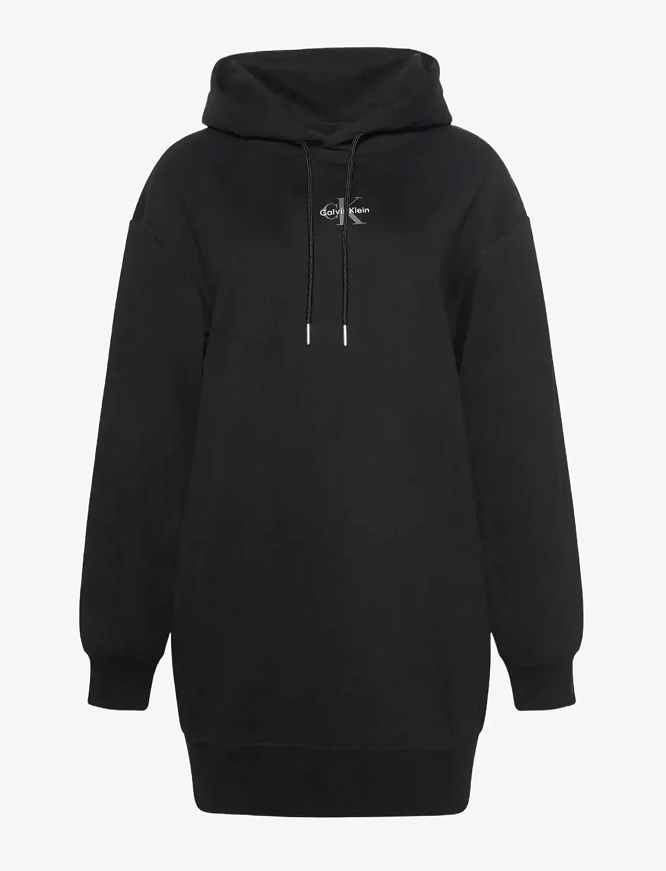 Calvin Klein Jeans - LS MONOLOGO PREMIUM TERRY HOODIE - hoodies - black - 1