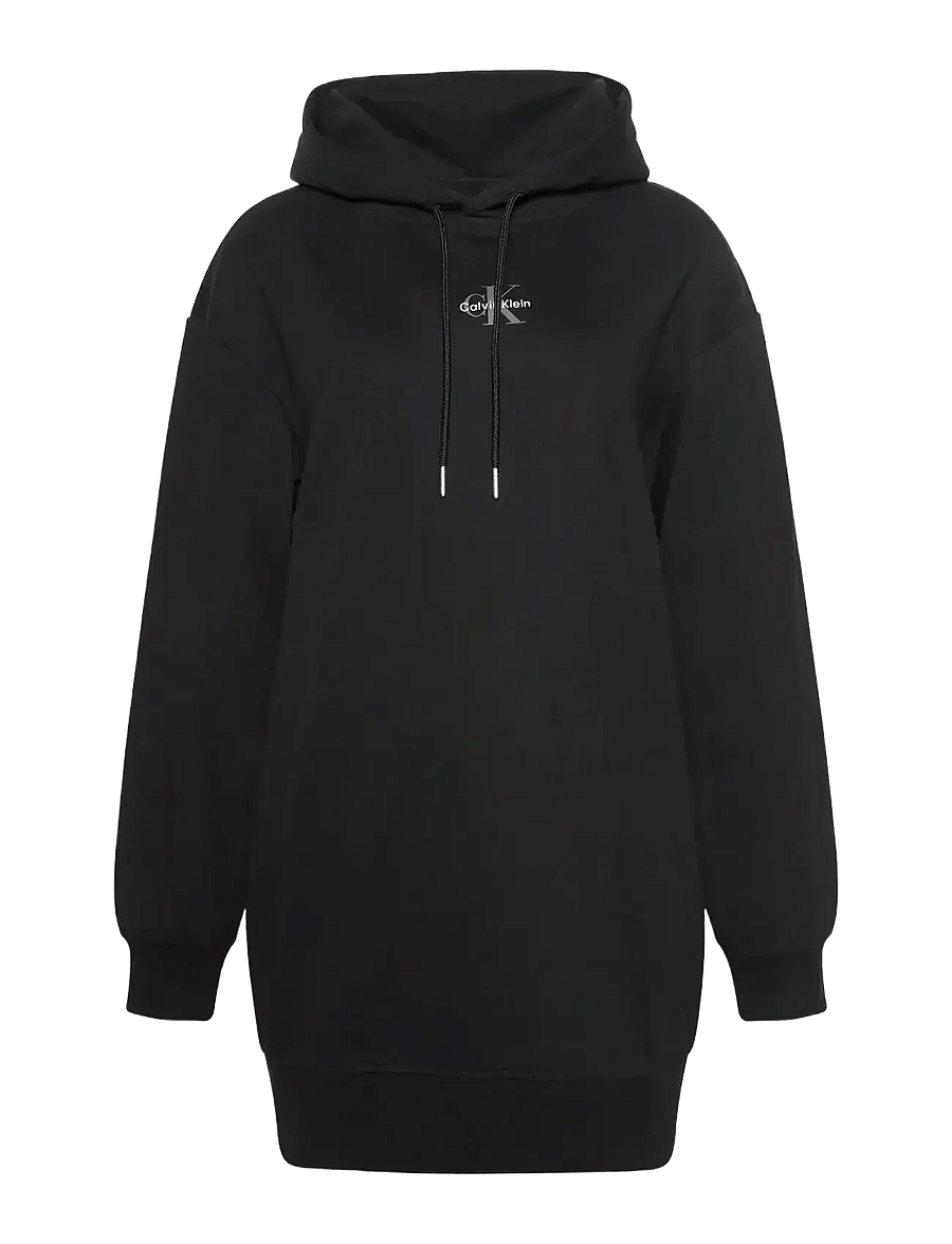 Calvin Klein Jeans - LS MONOLOGO PREMIUM TERRY HOODIE - pulls à capuche - black - 1
