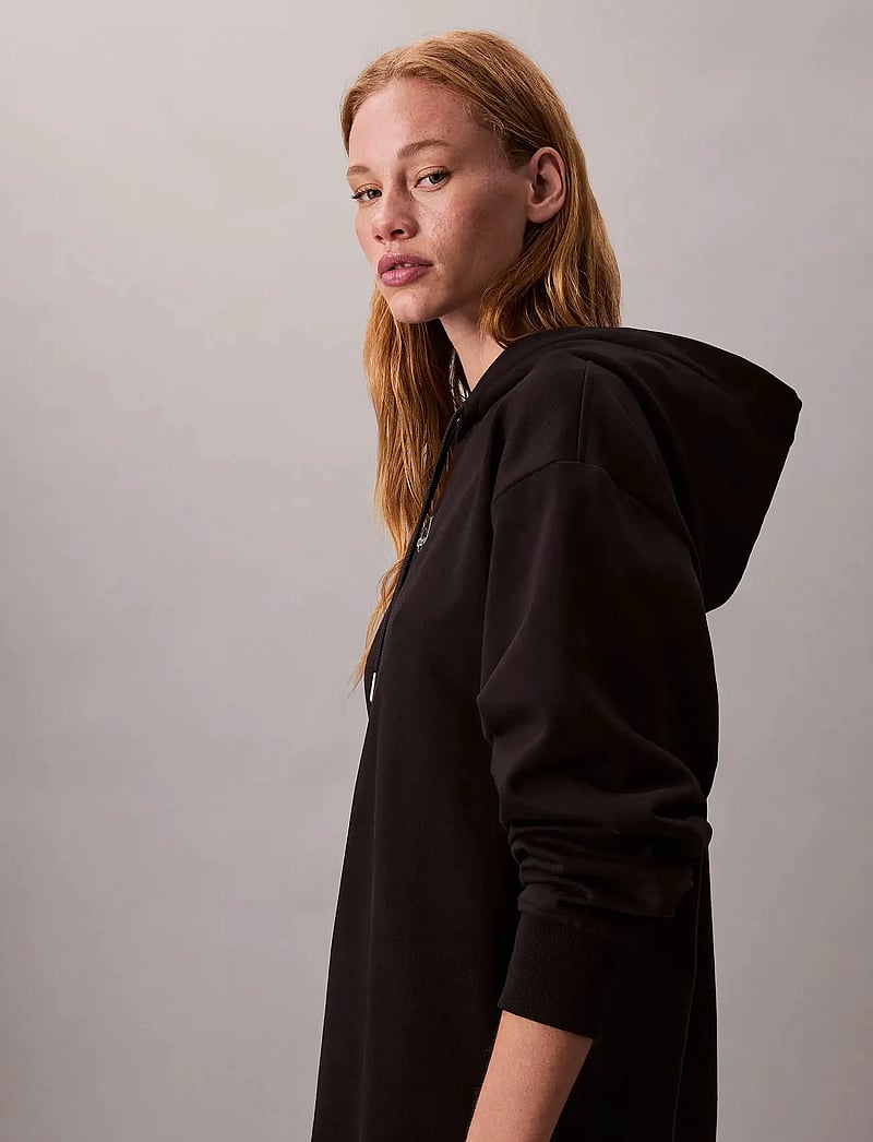 Calvin Klein Jeans - LS MONOLOGO PREMIUM TERRY HOODIE - hoodies - black - 3