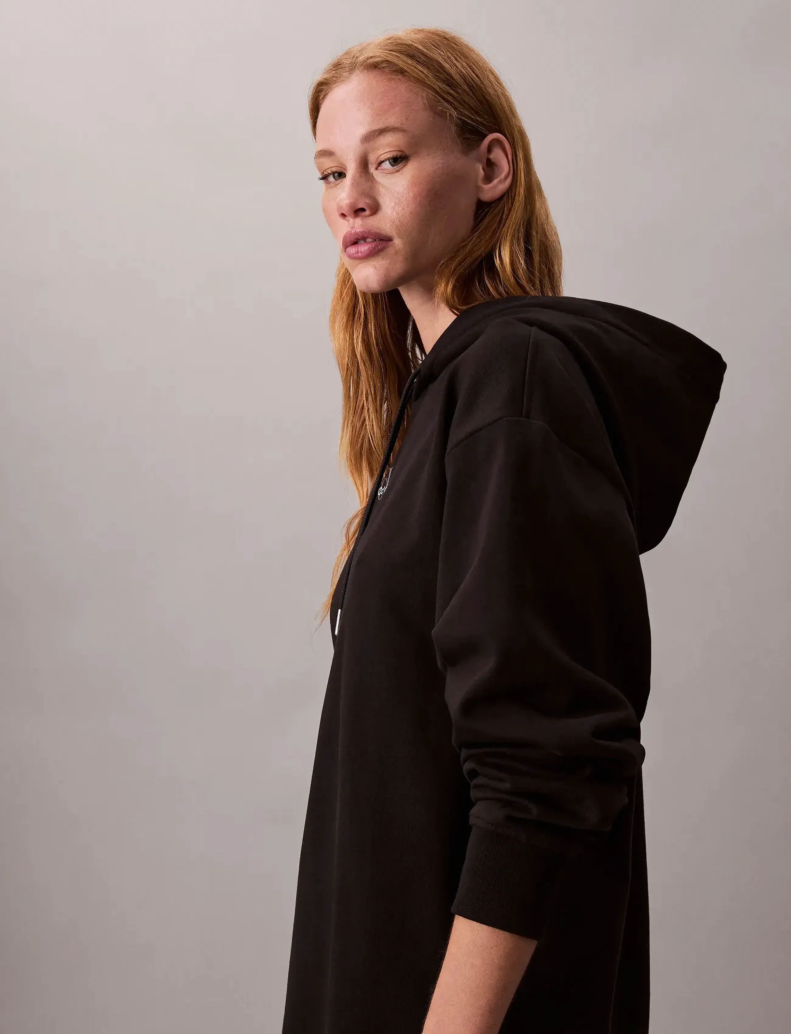 Calvin Klein Jeans - LS MONOLOGO PREMIUM TERRY HOODIE - kapuzenpullover - black - 3