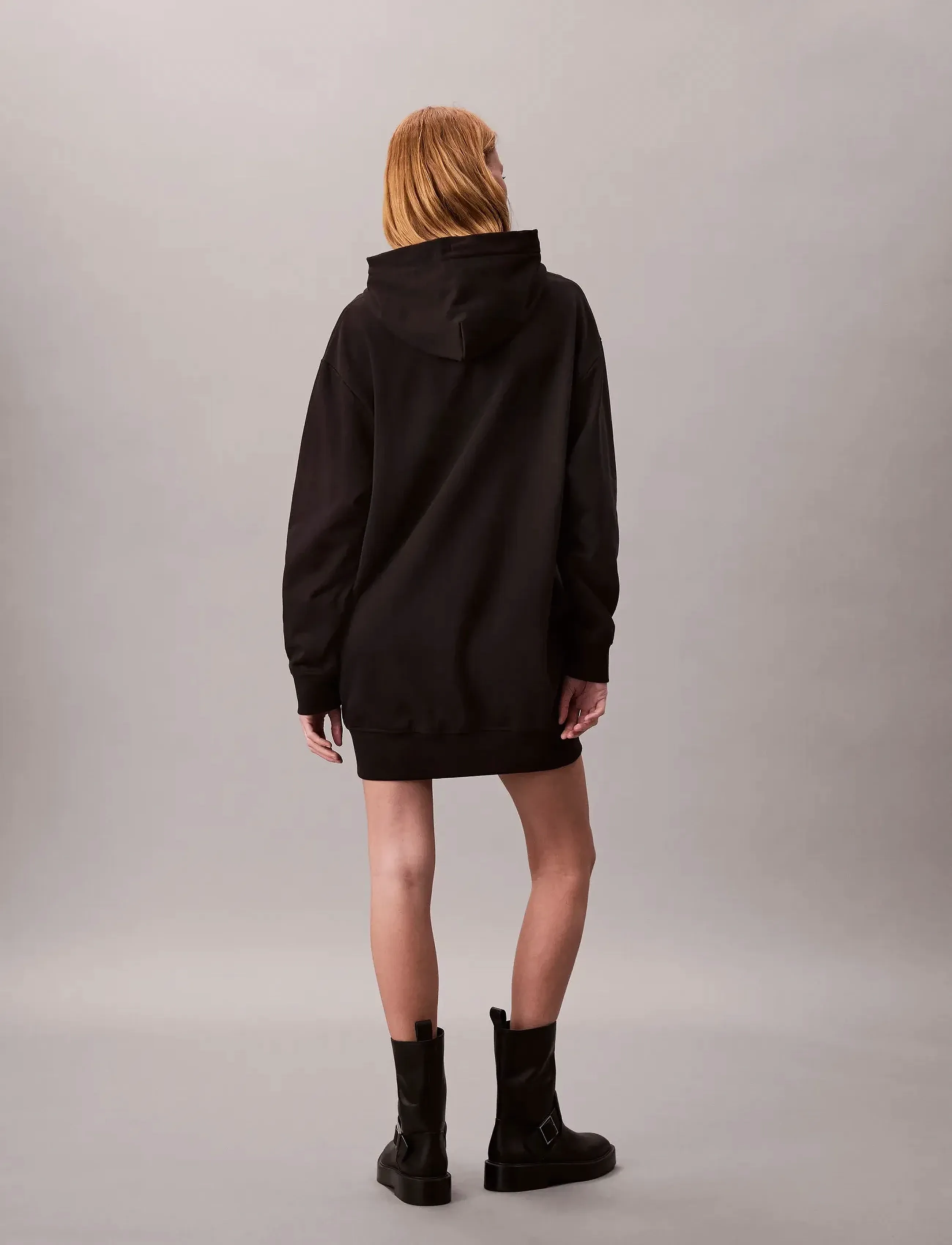Calvin Klein Jeans - LS MONOLOGO PREMIUM TERRY HOODIE - kapuzenpullover - black - 4