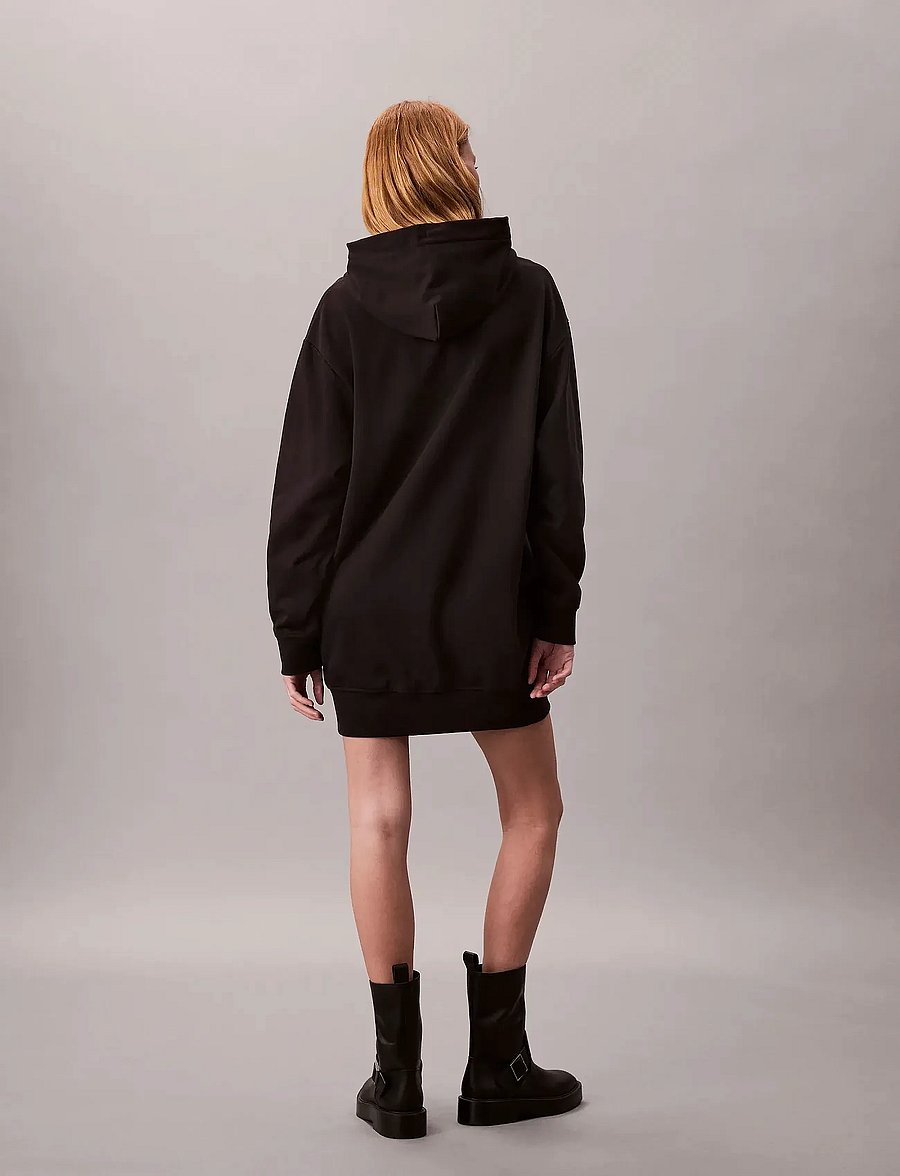 Calvin Klein Jeans - LS MONOLOGO PREMIUM TERRY HOODIE - pulls à capuche - black - 4