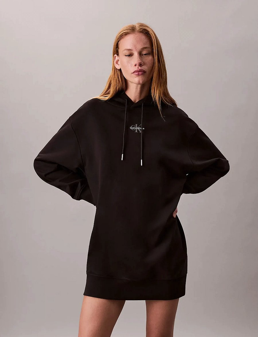 Calvin Klein Jeans - LS MONOLOGO PREMIUM TERRY HOODIE - pulls à capuche - black - 5