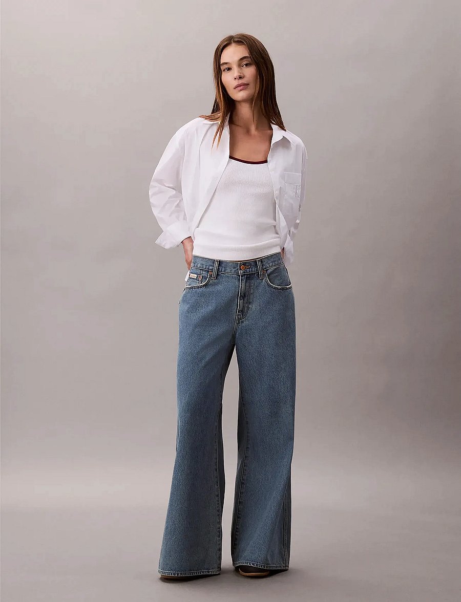 Calvin Klein Jeans - CTN RIB TANK WITH COLOR BLOCK TR - varrukateta topid - brilliant white combo - 3