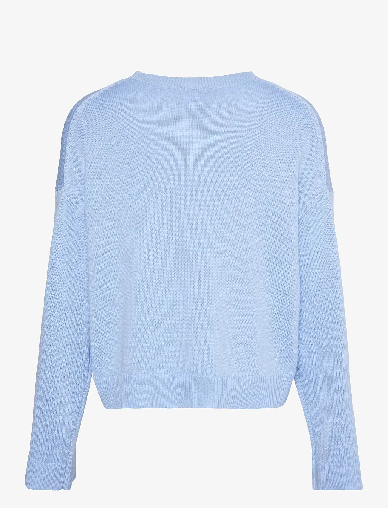 Calvin Klein Jeans - Long Sleeve Crew Neck Sweater - sviitrid - hydrangea - 1