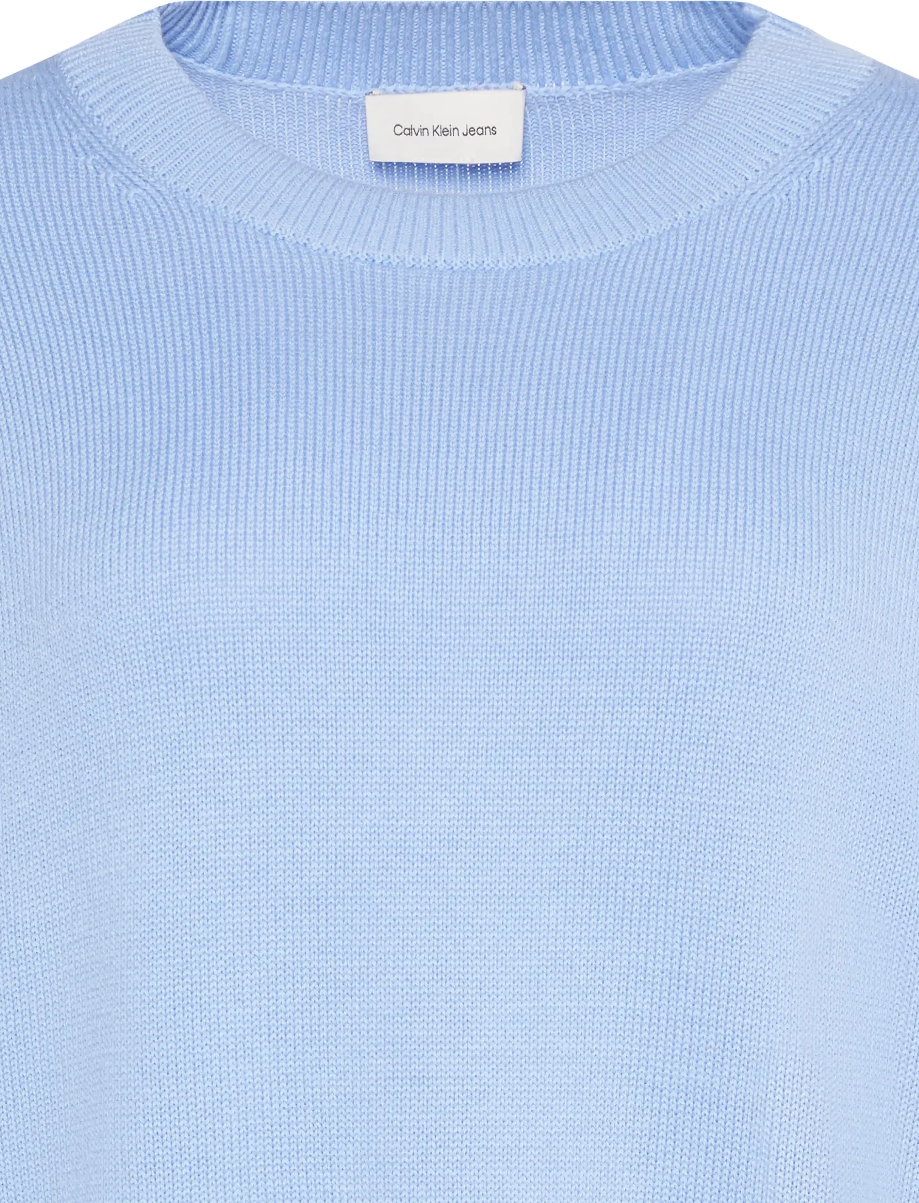 Calvin Klein Jeans - Long Sleeve Crew Neck Sweater - sviitrid - hydrangea - 5