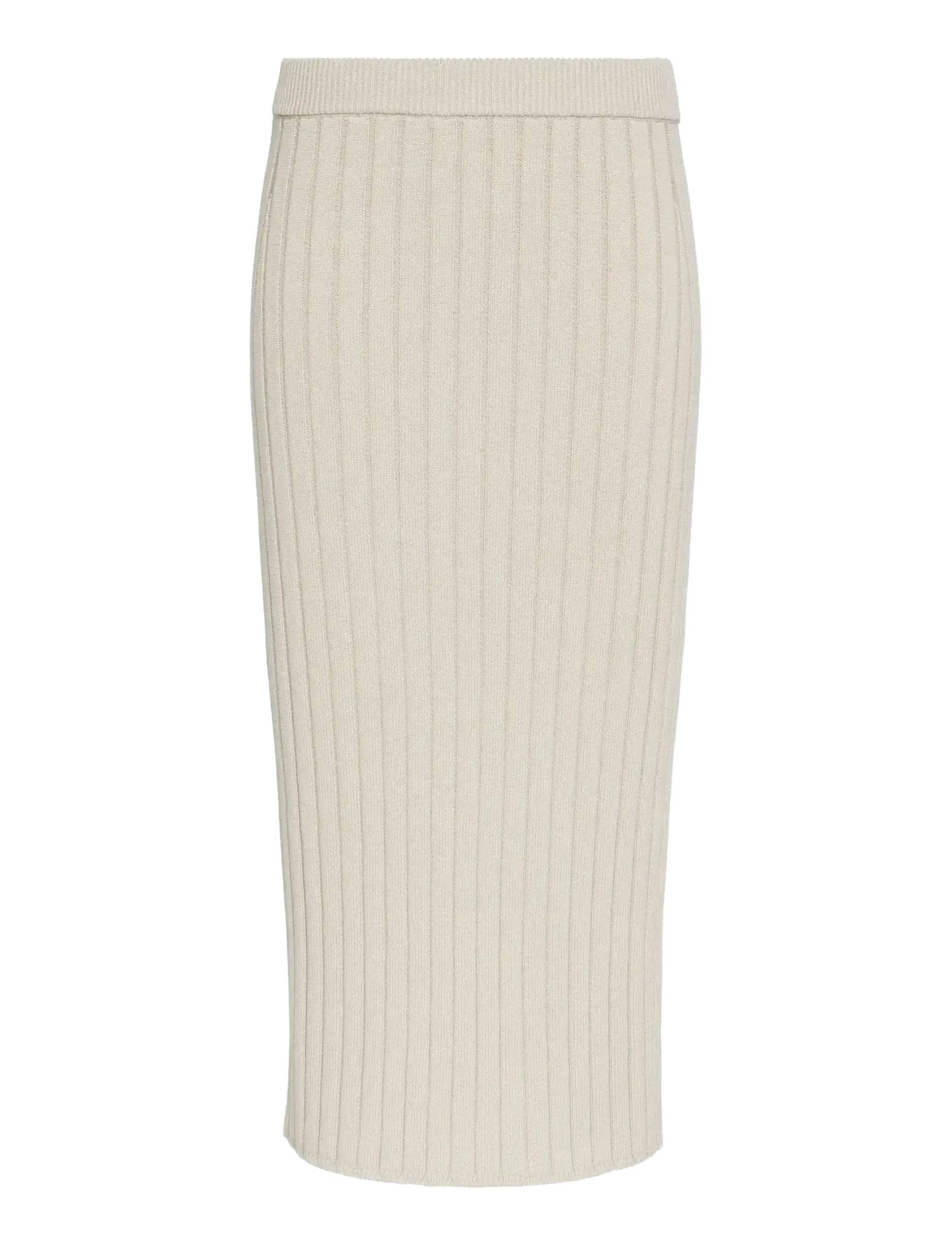 Calvin Klein Jeans Sweater Skirt - Calvin Klein - ISLAND FOSSIL / cream