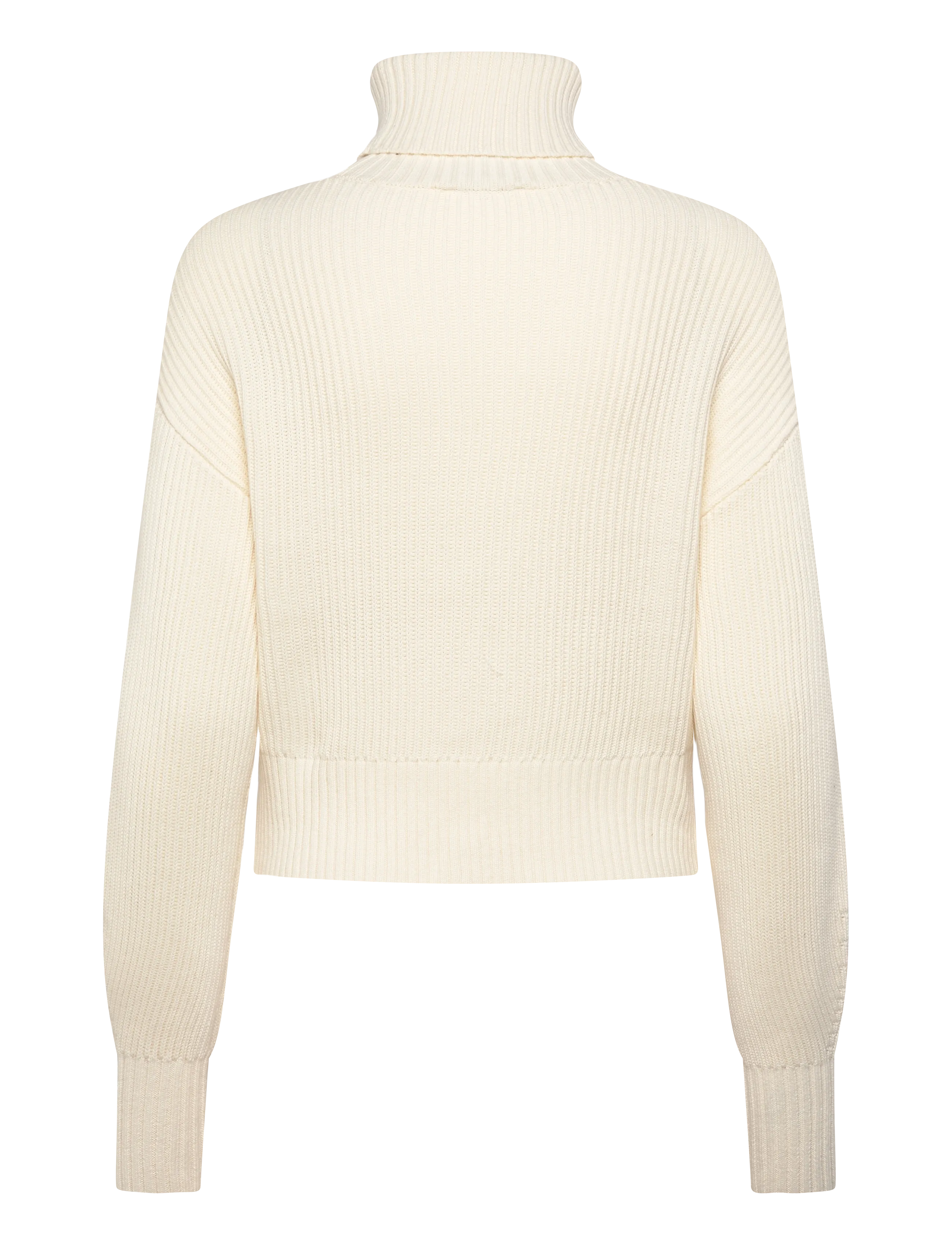 Calvin Klein Jeans - BLOWN UP CK LOOSE SWEATER CONTRA - rullekraver - ivory - 1
