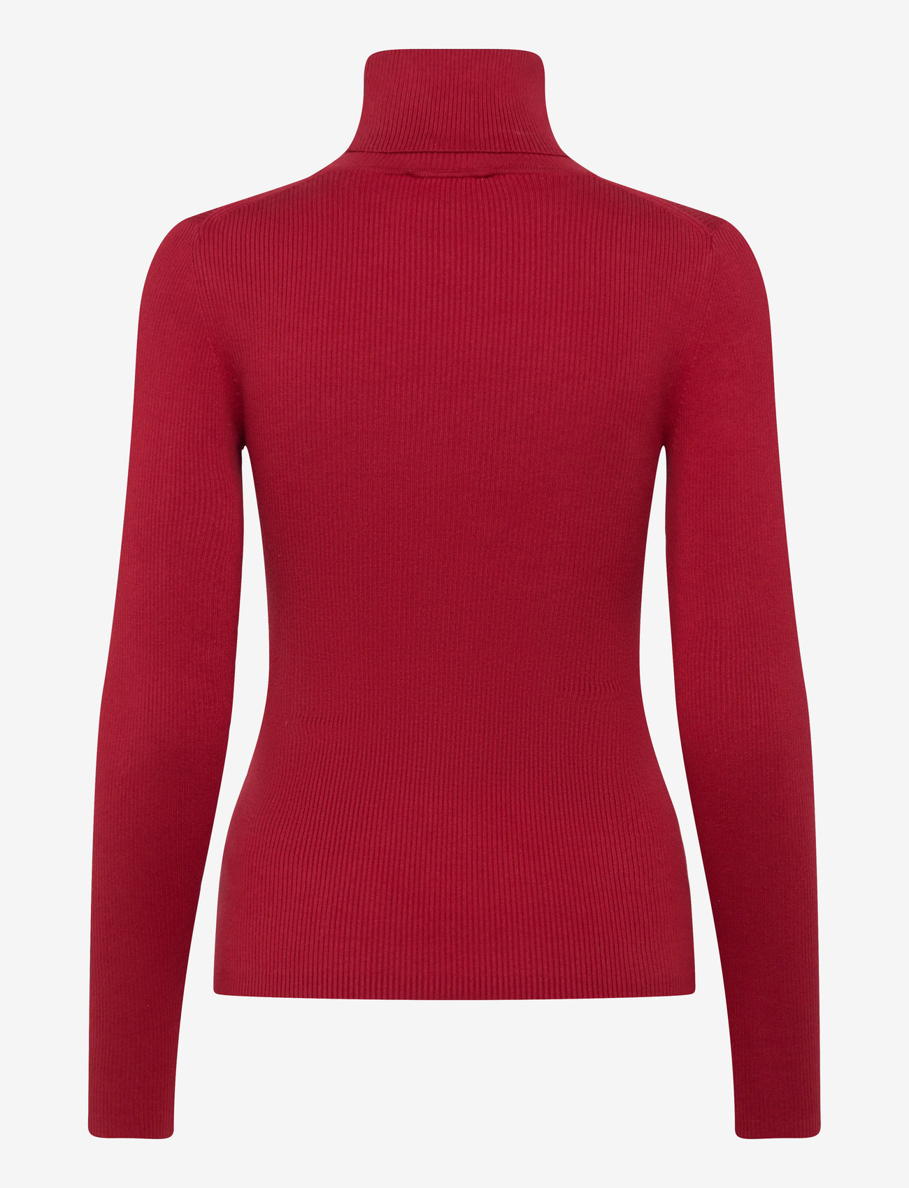 Calvin Klein Jeans - WOVEN LABEL ROLL NECK - polotröjor - winery - 1