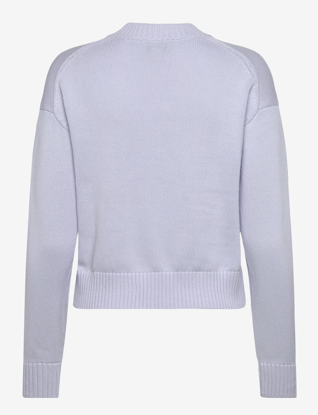 Calvin Klein Jeans - CK EMBRO BADGE SWEATER - striktrøjer - light blue - 2