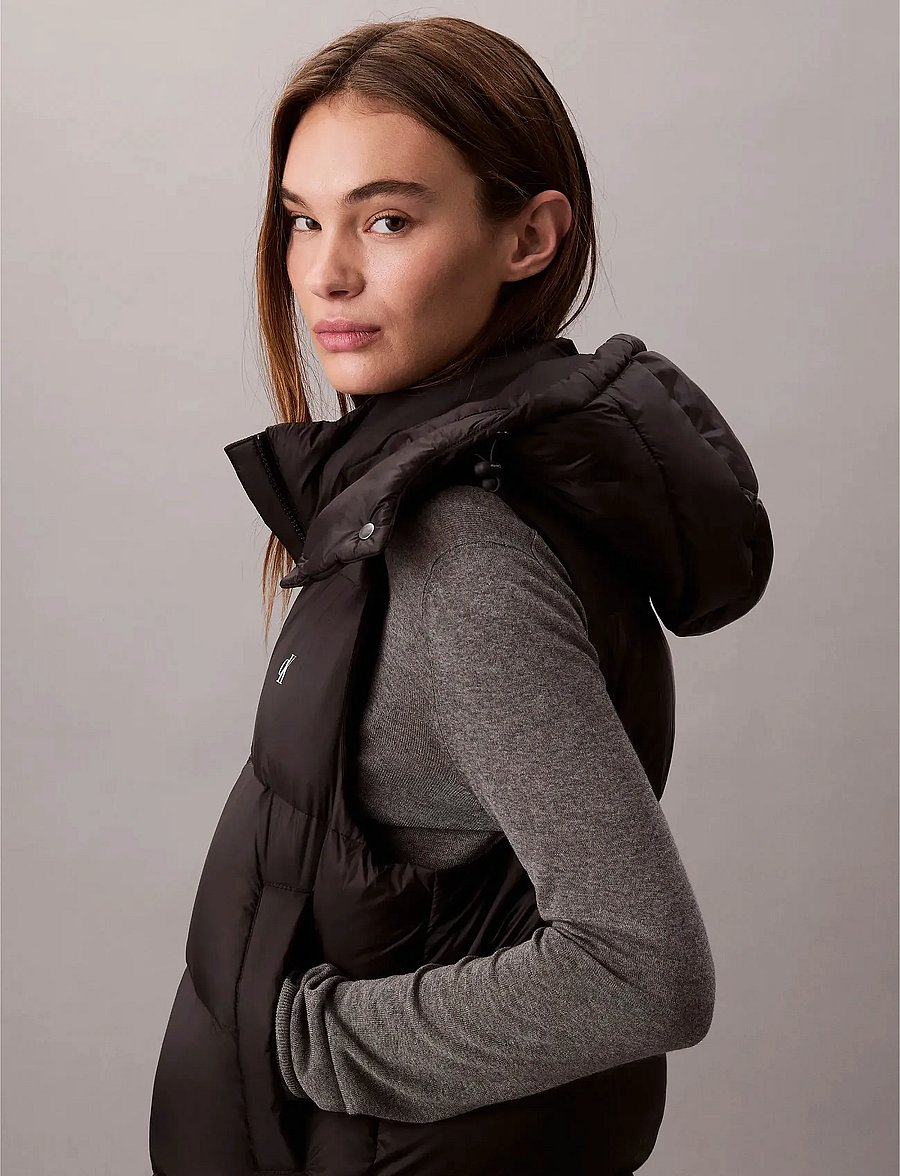 Calvin Klein Jeans - ESSENTIAL MIDWEIGHT PUFFER VEST - frühlingsjacken - black - 2