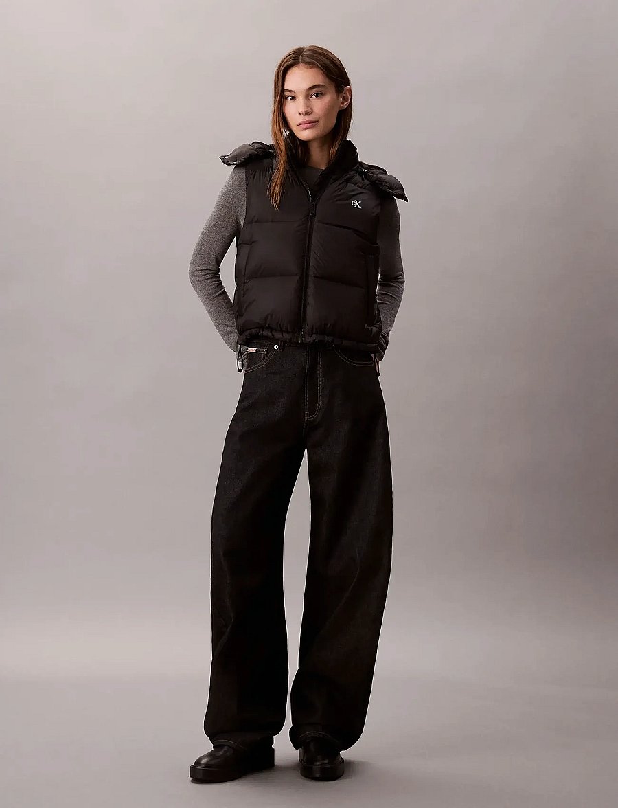 Calvin Klein Jeans - ESSENTIAL MIDWEIGHT PUFFER VEST - frühlingsjacken - black - 3