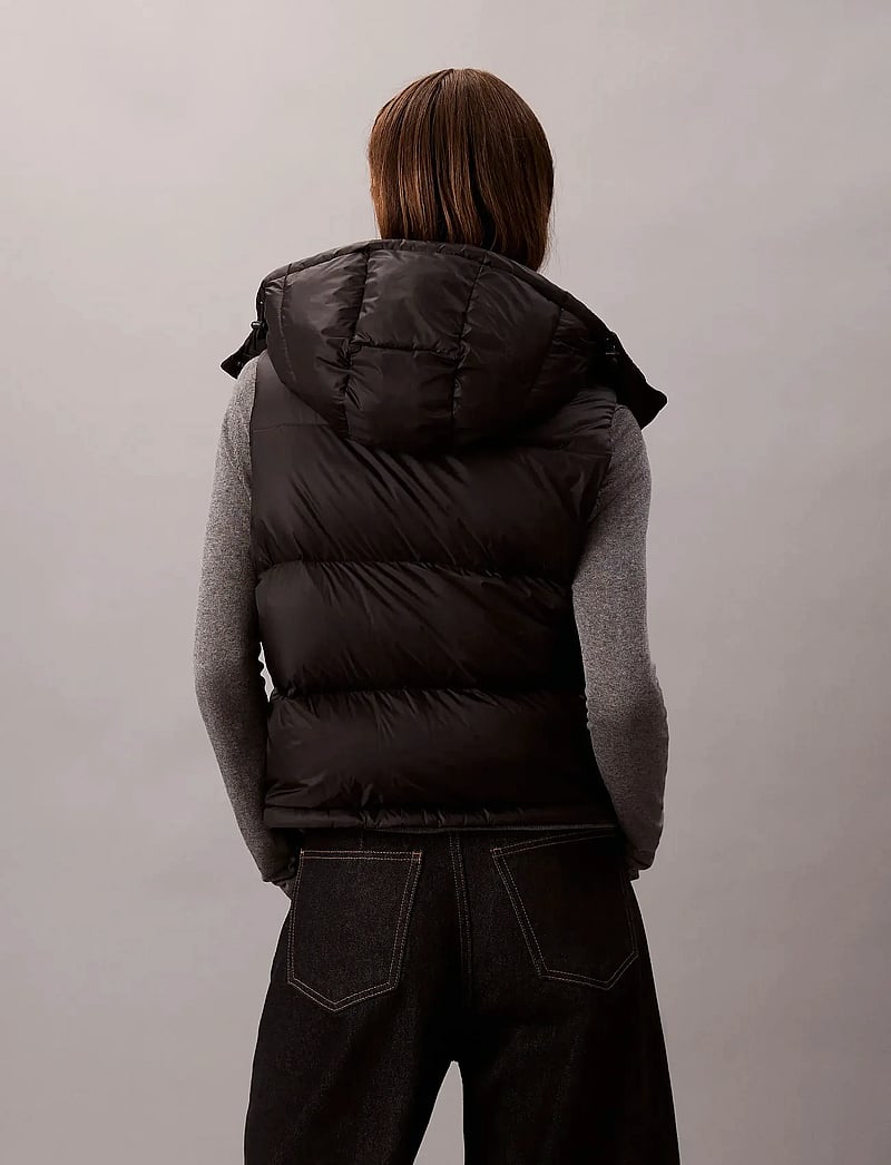 Calvin Klein Jeans - ESSENTIAL MIDWEIGHT PUFFER VEST - sügisjakid - black - 5