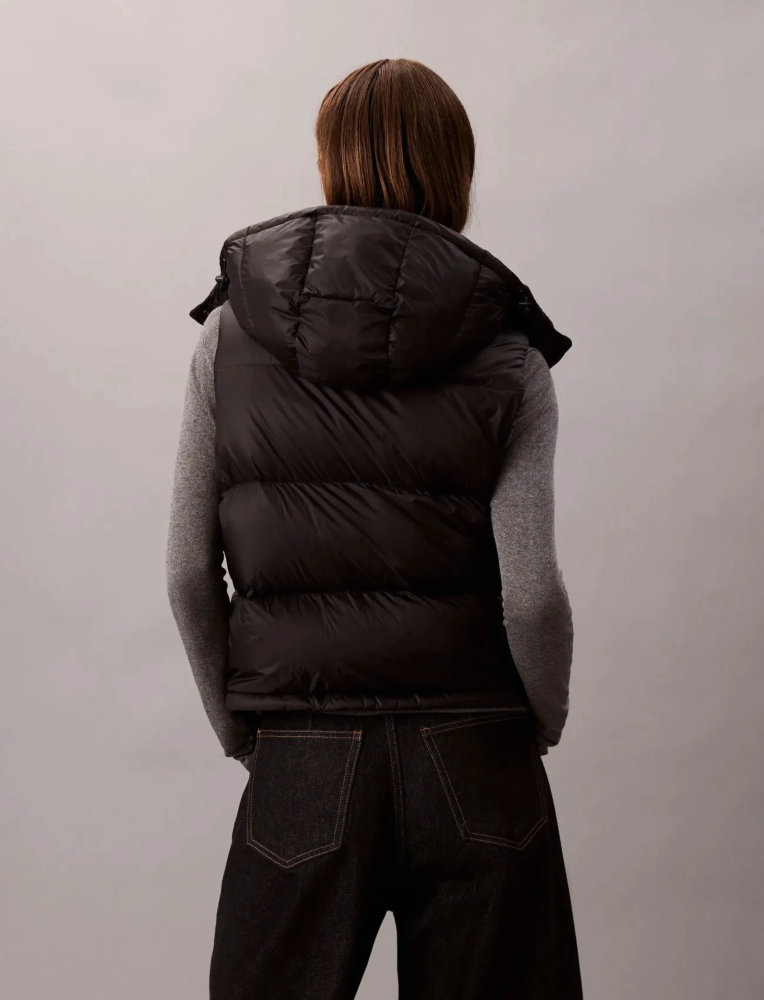Calvin Klein Jeans - ESSENTIAL MIDWEIGHT PUFFER VEST - frühlingsjacken - black - 5