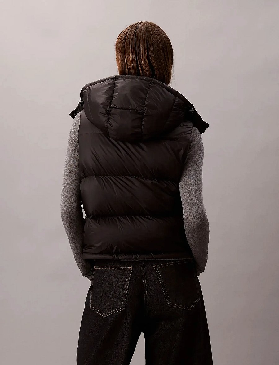 Calvin Klein Jeans - ESSENTIAL MIDWEIGHT PUFFER VEST - frühlingsjacken - black - 5
