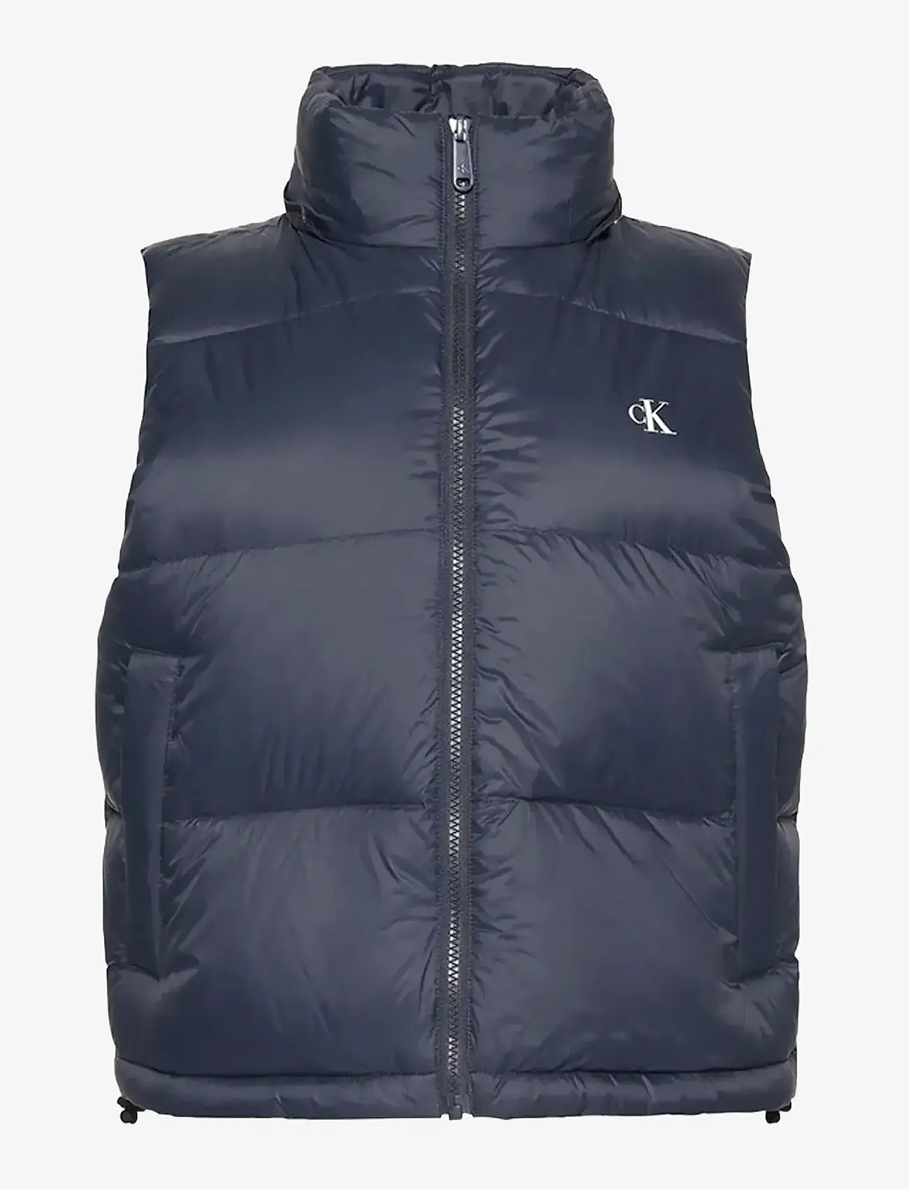 Calvin Klein Jeans - ESSENTIAL MIDWEIGHT PUFFER VEST - forårsjakker - inkwell - 1