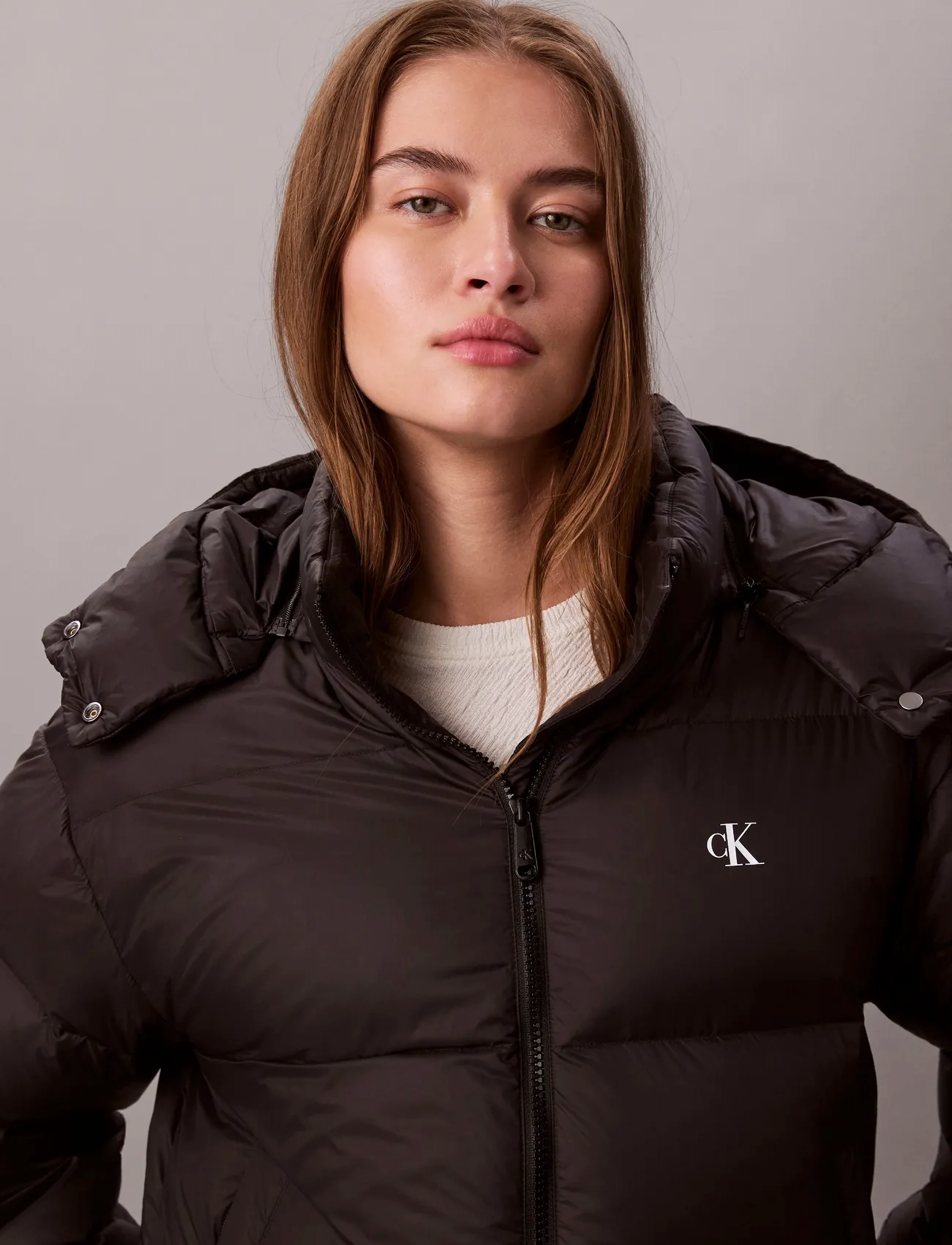 Calvin Klein Jeans - ESSENTIAL MIDWEIGHT PUFFER JACKE - winterjassen - black - 2