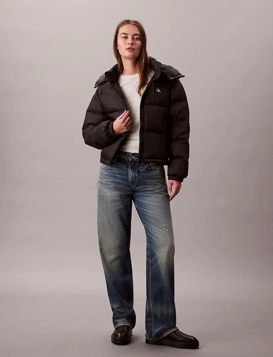 Calvin Klein Jeans - ESSENTIAL MIDWEIGHT PUFFER JACKE - winterjacken - black - 3