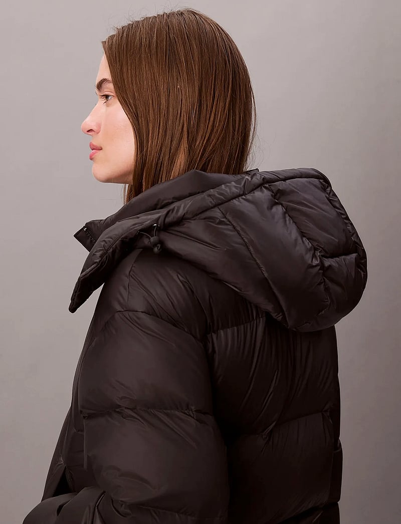 Calvin Klein Jeans - ESSENTIAL MIDWEIGHT PUFFER JACKE - dunjakker - black - 4