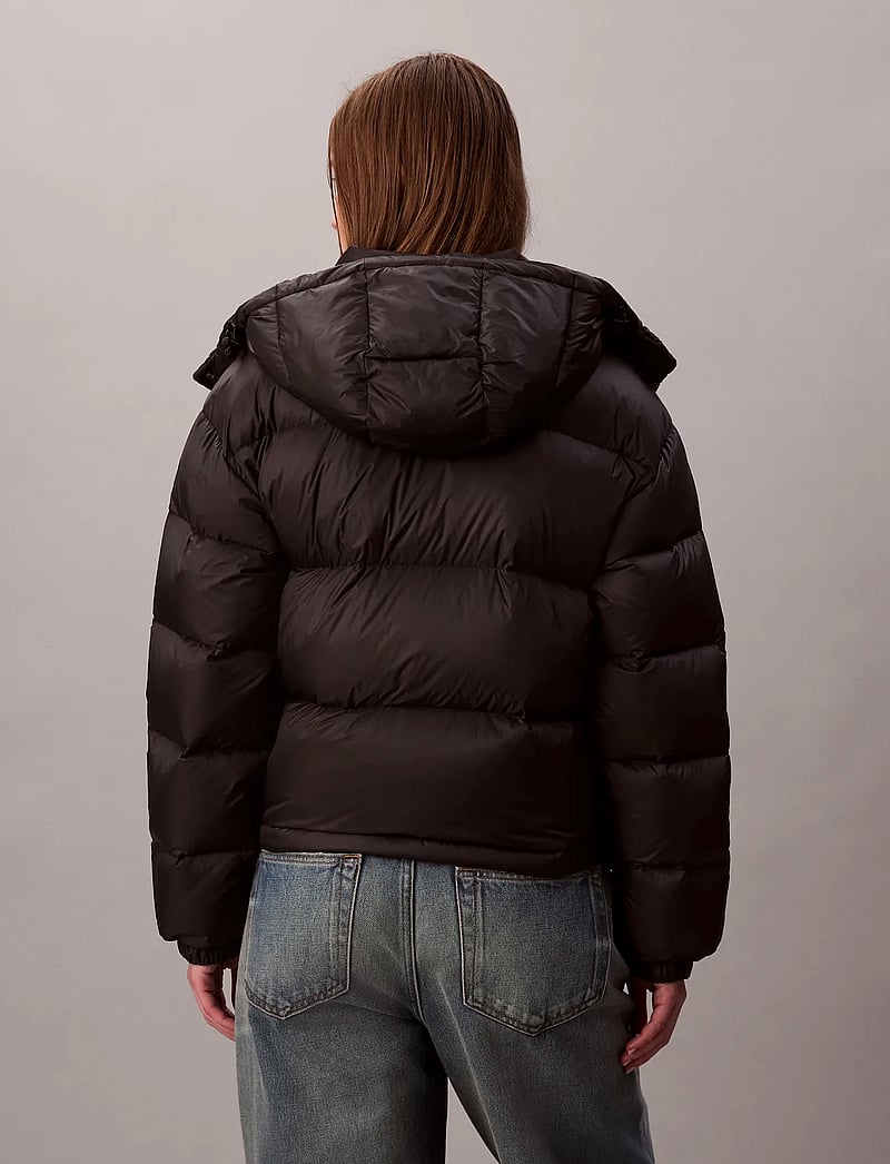 Calvin Klein Jeans - ESSENTIAL MIDWEIGHT PUFFER JACKE - dunjakker - black - 5