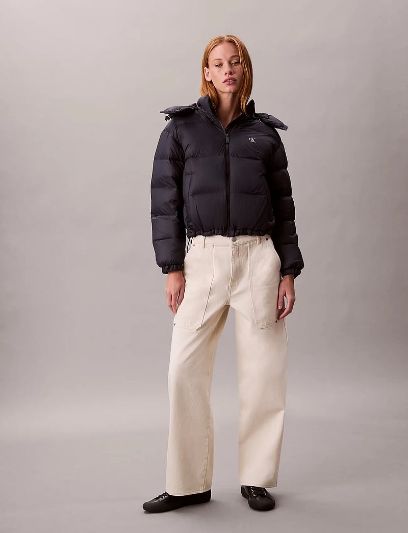 Calvin Klein Jeans - ESSENTIAL MIDWEIGHT PUFFER JACKE - winterjacken - inkwell - 0