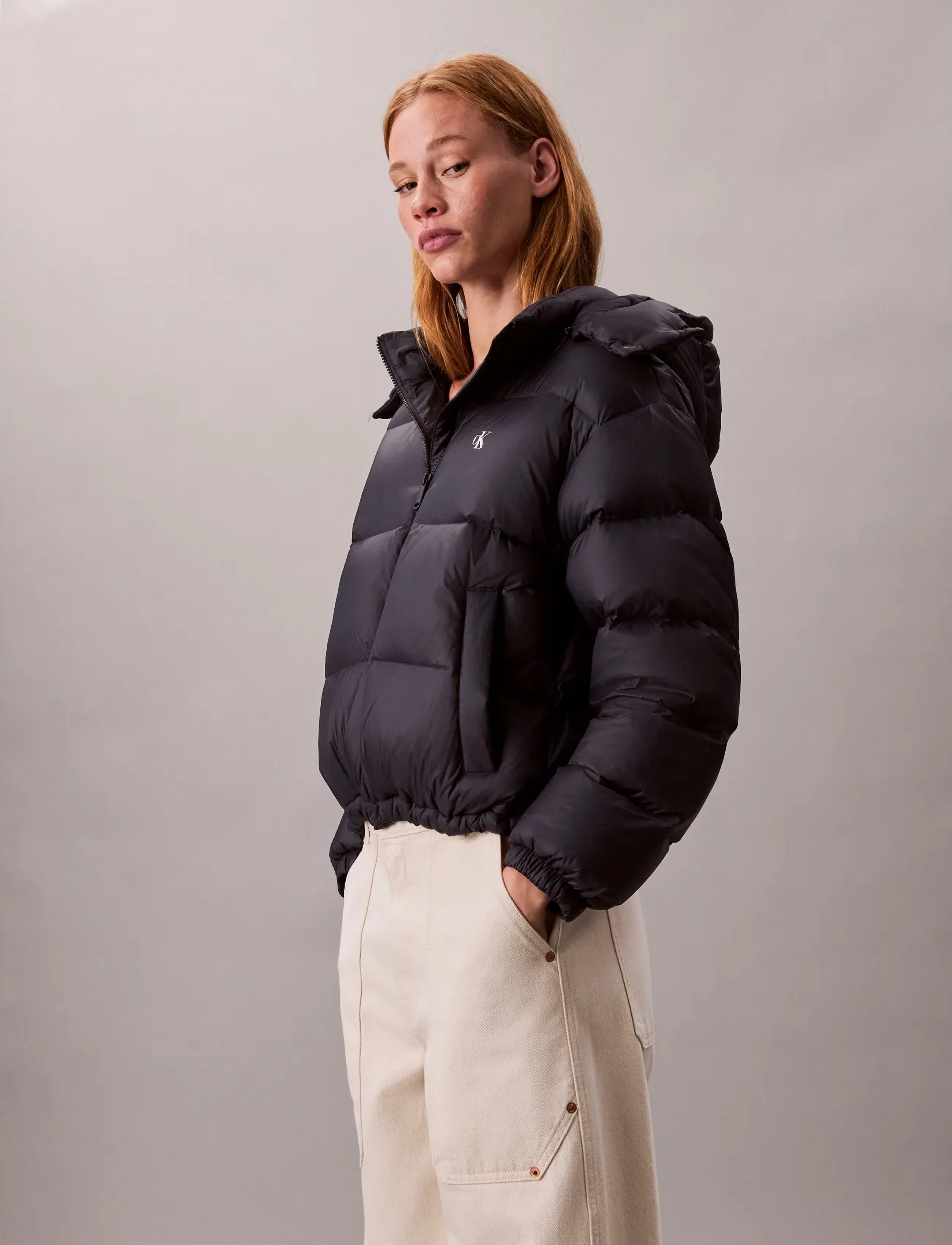 Calvin Klein Jeans - ESSENTIAL MIDWEIGHT PUFFER JACKE - vinterjakker - inkwell - 3