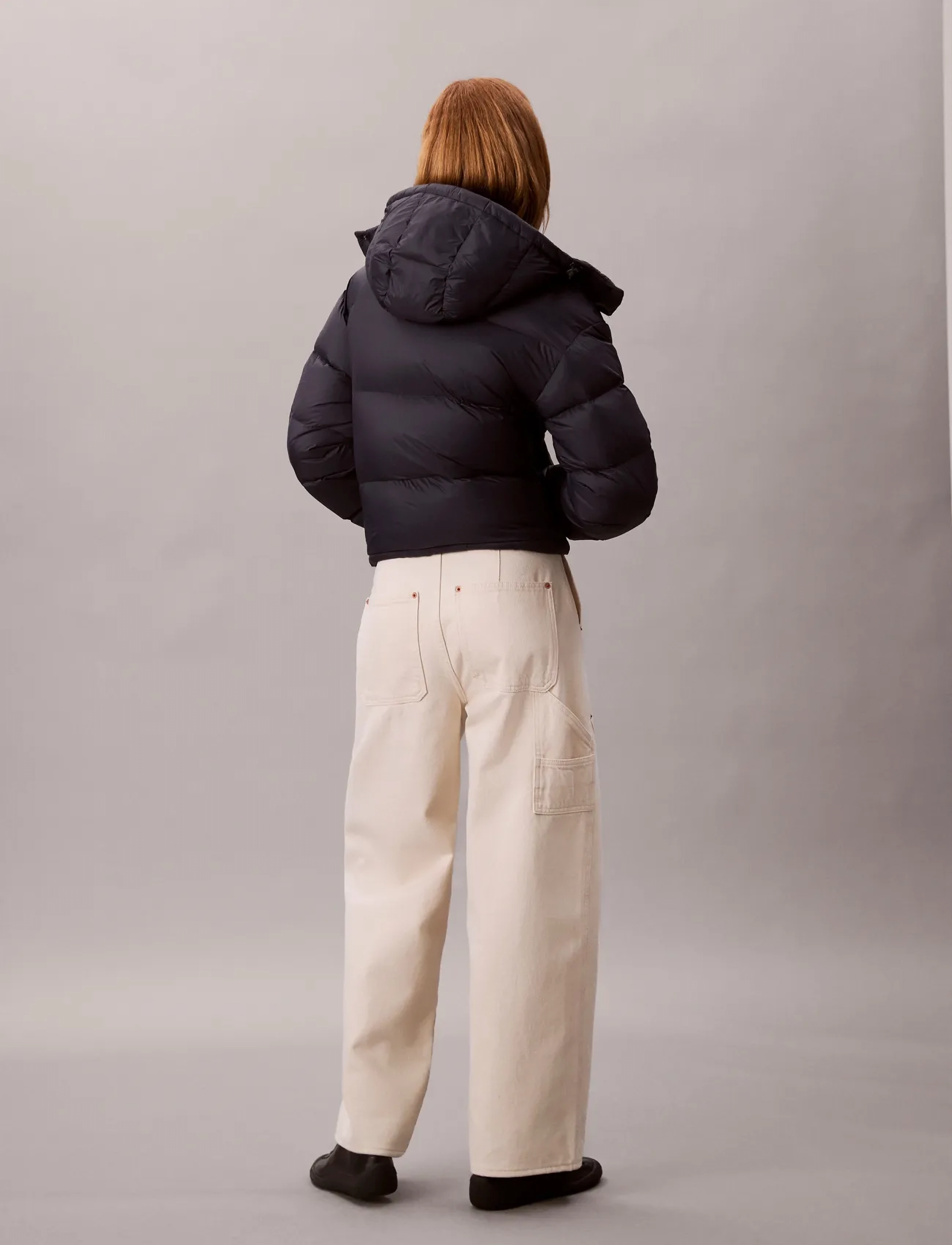 Calvin Klein Jeans - ESSENTIAL MIDWEIGHT PUFFER JACKE - vinterjakker - inkwell - 4