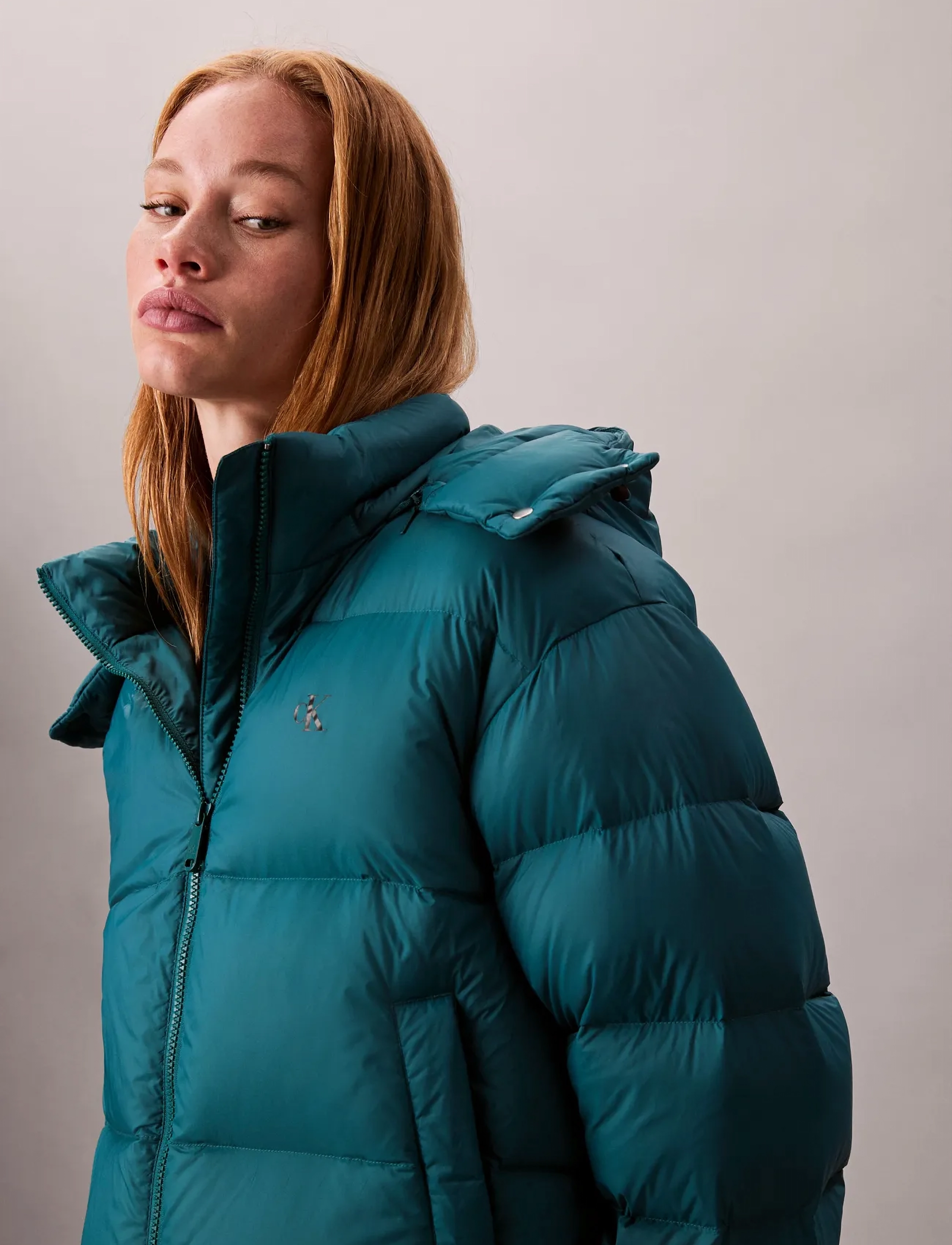 Calvin Klein Jeans - ESSENTIAL MIDWEIGHT PUFFER JACKE - vinterjackor - maya blue - 4