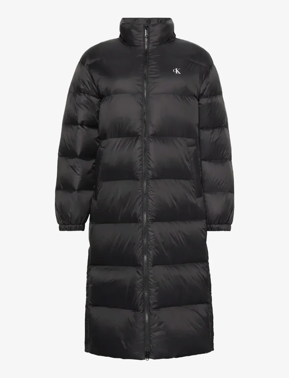 Calvin Klein Jeans - ESSENTIAL MIDWEIGHT LONG PUFFER - gewatteerde lange jassen - black - 1