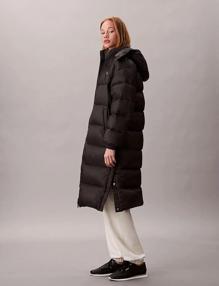 Calvin Klein Jeans - ESSENTIAL MIDWEIGHT LONG PUFFER - vinterjakker - black - 2