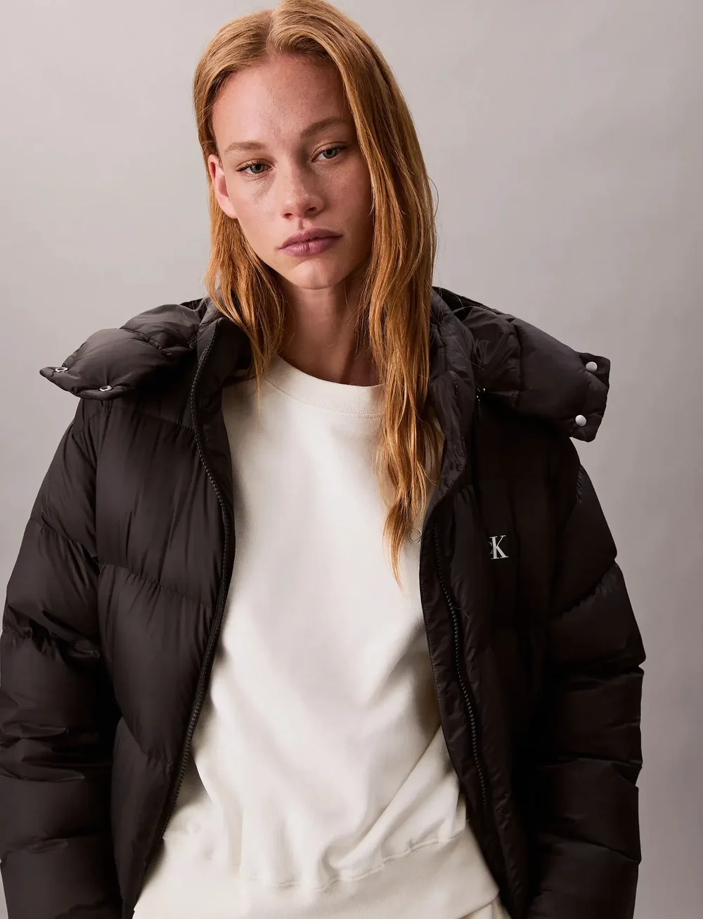 Calvin Klein Jeans - ESSENTIAL MIDWEIGHT LONG PUFFER - gewatteerde lange jassen - black - 3