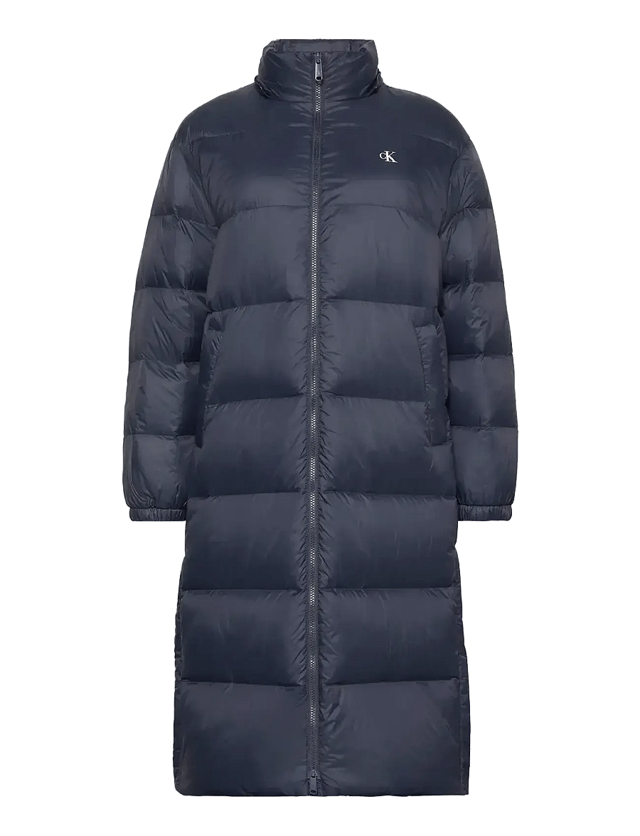 Calvin Klein Jeans - ESSENTIAL MIDWEIGHT LONG PUFFER - vinterjakker - inkwell - 1