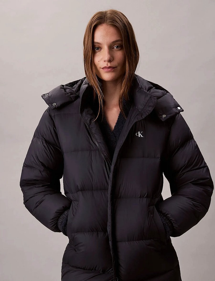 Calvin Klein Jeans - ESSENTIAL MIDWEIGHT LONG PUFFER - vinterjakker - inkwell - 2