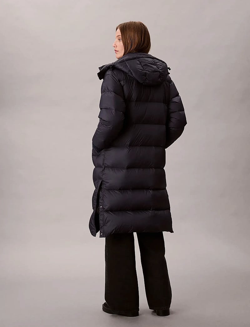 Calvin Klein Jeans - ESSENTIAL MIDWEIGHT LONG PUFFER - dunfrakker - inkwell - 4