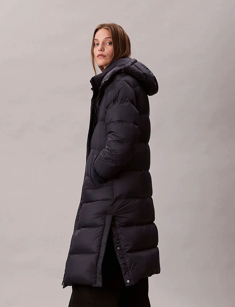Calvin Klein Jeans - ESSENTIAL MIDWEIGHT LONG PUFFER - dunfrakker - inkwell - 5
