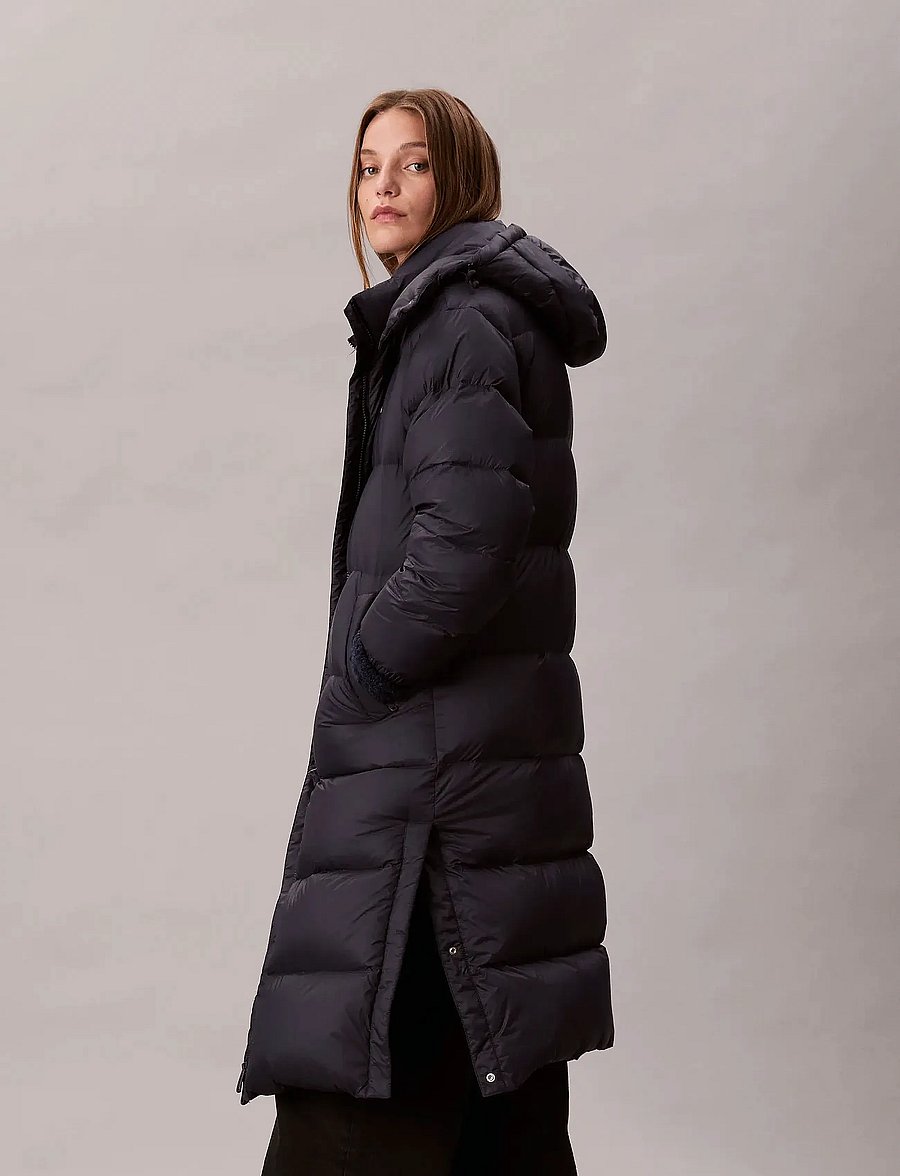 Calvin Klein Jeans - ESSENTIAL MIDWEIGHT LONG PUFFER - vinterjakker - inkwell - 5