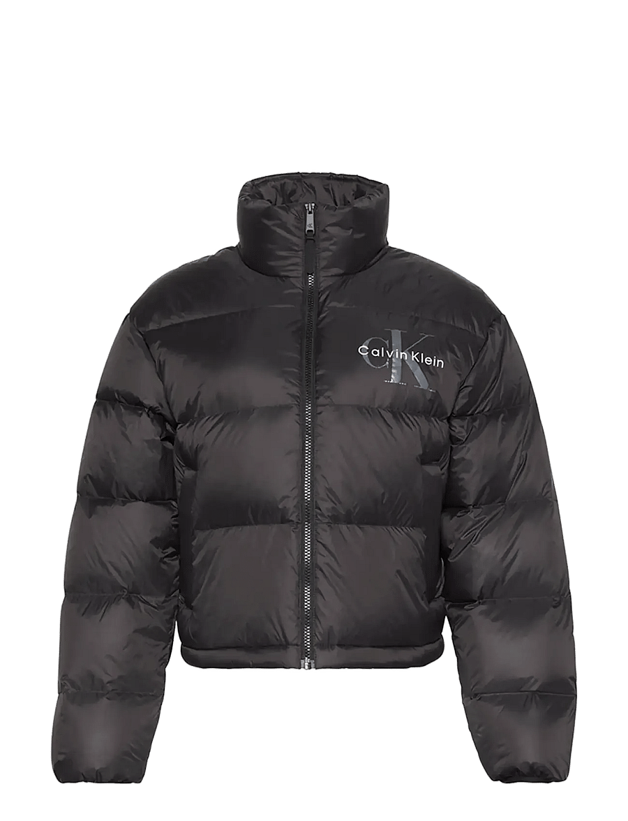 Calvin Klein Jeans - GRAPHIC LOGO PUFFER JACKET - winterjacken - black - 1