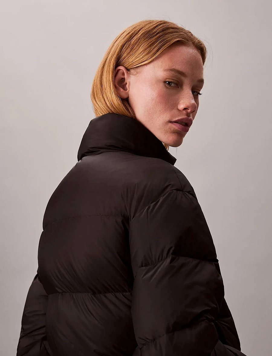 Calvin Klein Jeans - GRAPHIC LOGO PUFFER JACKET - winterjacken - black - 4