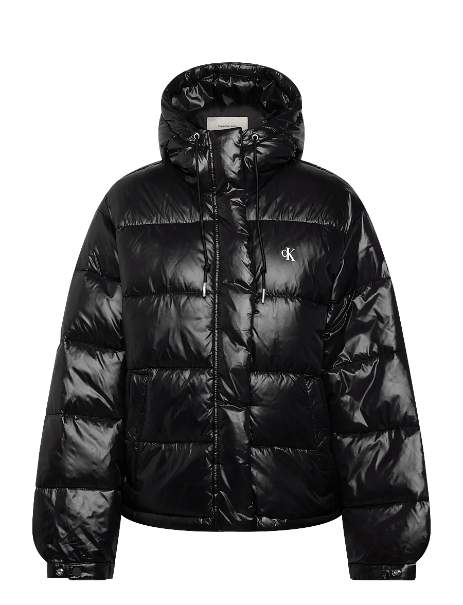 Calvin Klein Jeans - SHINE PUFFER JACKET - talvejoped - black - 1